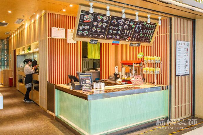 布蘭諾奶茶門店裝修奶茶店裝修公司怎樣選？